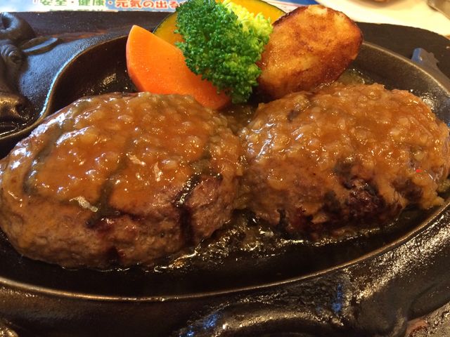 げんこつハンバーグ_炭焼きレストランさわやか 袋井本店
