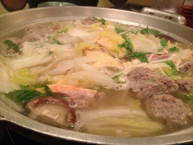 具だくさんで美味しかったです。_ちゃんこ 巴潟