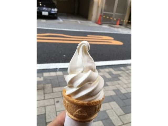 割としっかりしたソフトクリーム_ソーワ