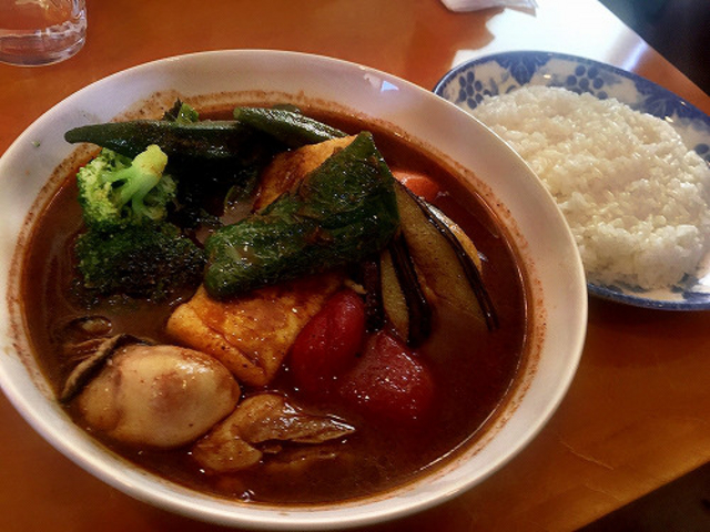 牡蠣入りスープカレー_木多郎