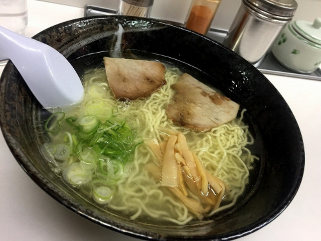 しおラーメン_ラーメンすがわら 豊岡店