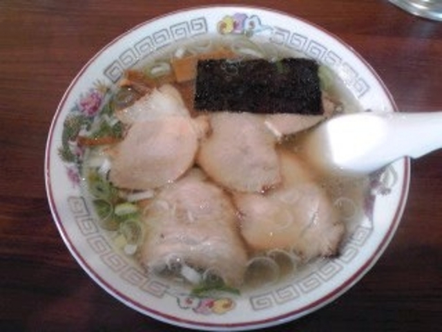 しゃこたんラーメン:600円(税込)_与作ラーメン