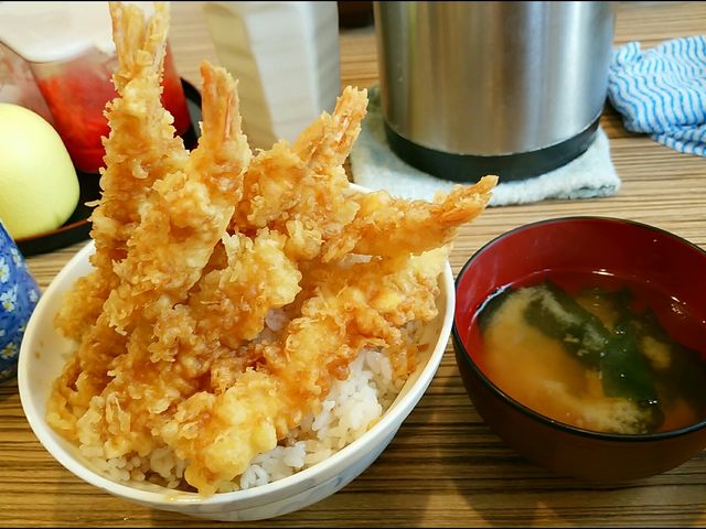 極海老天丼(大盛)_四八天丼味彩屋
