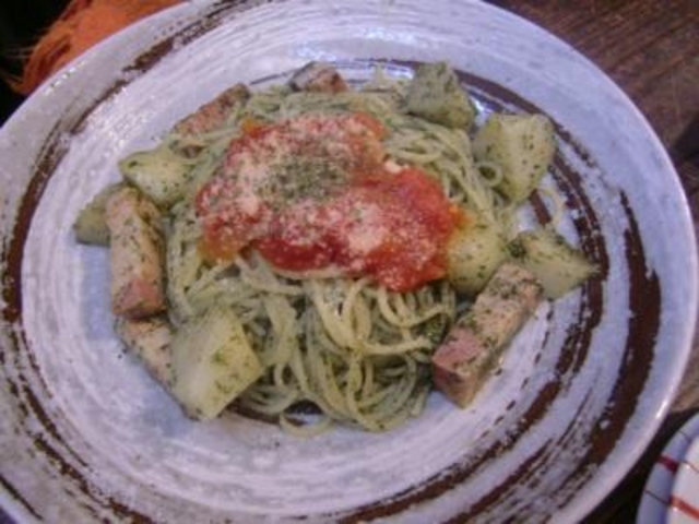 ジェノベーゼパスタ_cafe genten