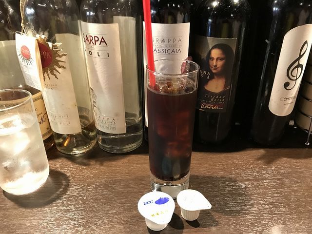 アイスコーヒー_ワインビストロ ラトリシエール