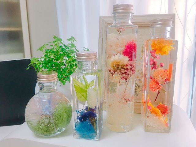 二人でたくさん作りました!どれも可愛い!_ポーセラーツサロンリブレ
