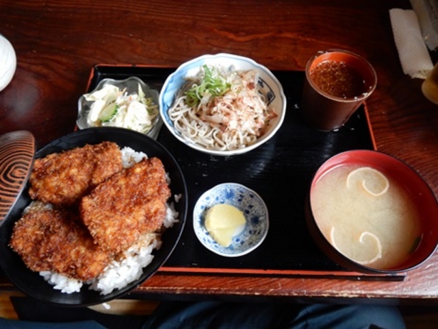 かつ丼セット_越前そば処 勝食