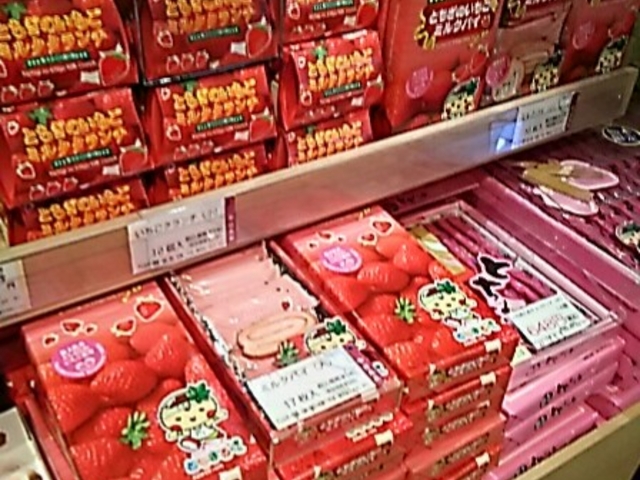 栃木のイチゴ商品_矢板北パーキングエリア上り線