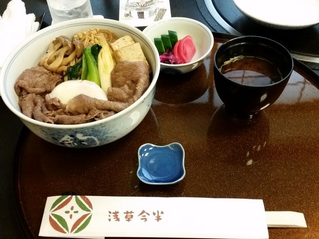 すきやき丼_浅草今半 国際通り本店