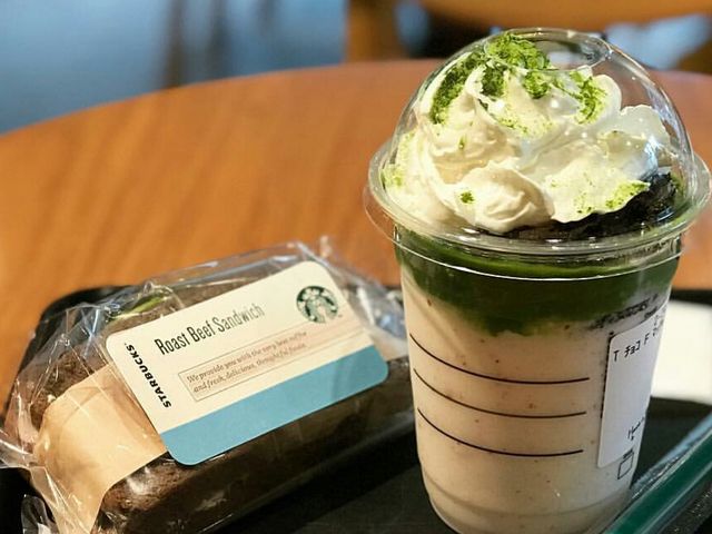 抹茶フラペ_スターバックス・コーヒー 西宮鞍掛店