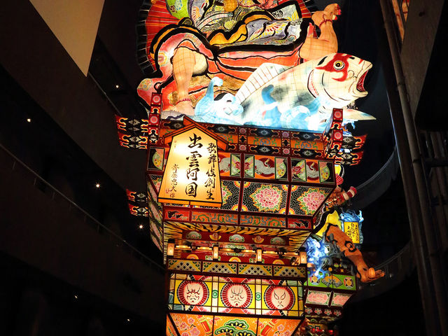 2017年立佞武多「出雲阿国」_立佞武多の館