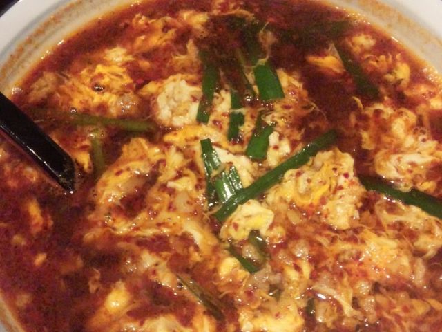 元祖辛麺3辛レディースサイズ750円_辛麺屋 桝元 大分本店