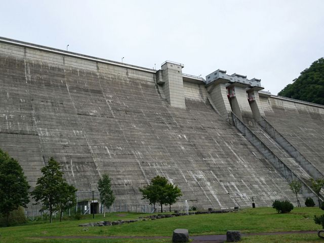 ダム_定山渓ダム下流園地