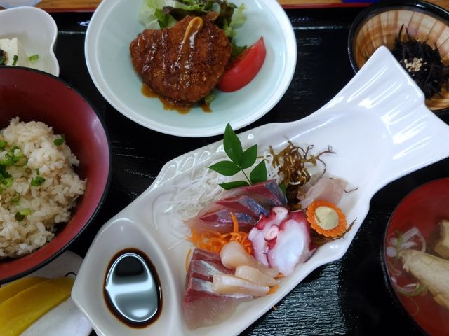 定食♪_相島地域産物展示販売所 食堂