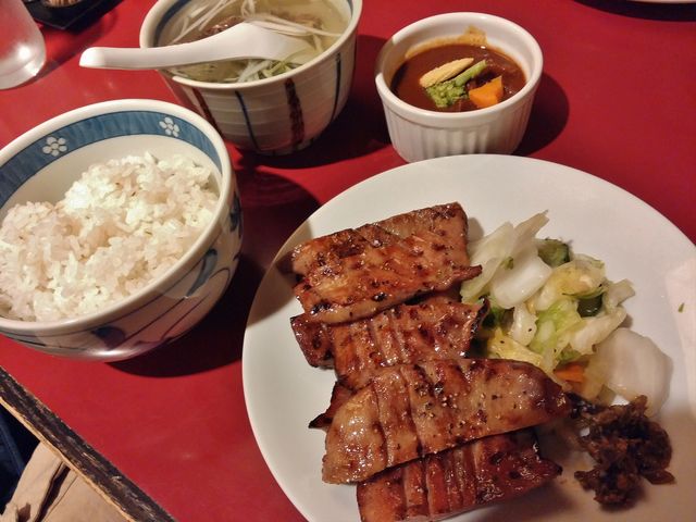 牛たんランチ_牛たんの一仙