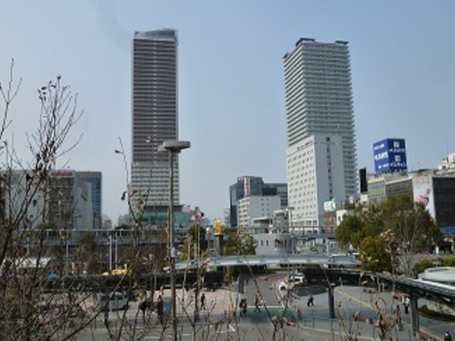 広場からの景色_信長ゆめ広場