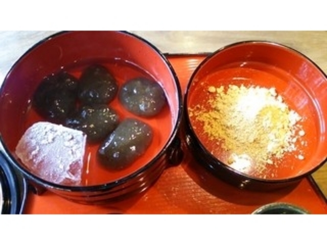 わらび餅_老松 嵐山店(おいまつ)