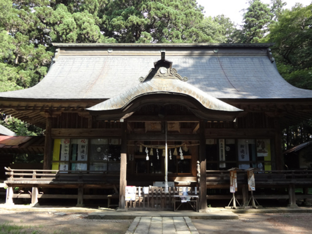 拝殿_馬場都々古別神社