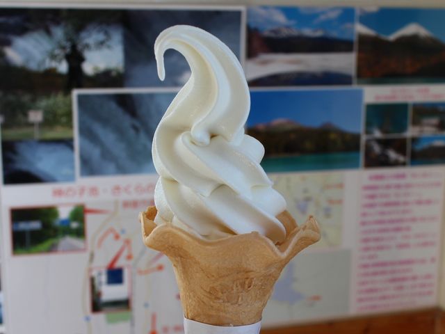 特製ミルクソフト_摩周湖のあいす