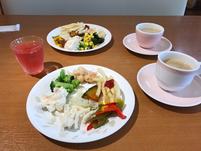 Aトワサンクセット サラダなども美味しかった〜_イタリアンレストラン トワサンク 長野