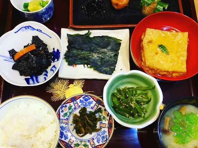 朝食の精進料理_清水大師寺
