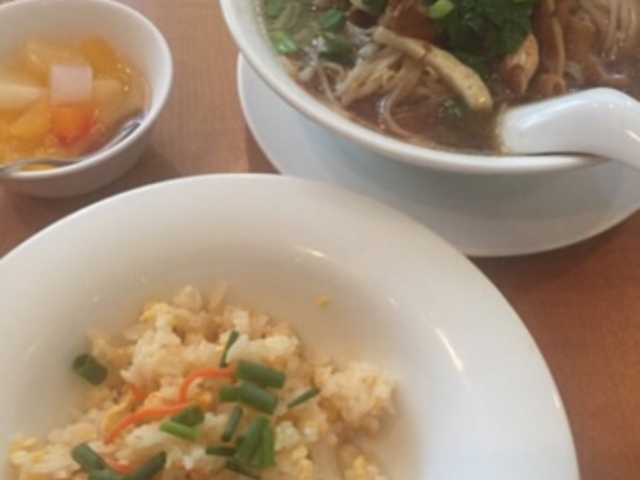 タイラーメンのセットです。_バンコクキッチン 赤坂店
