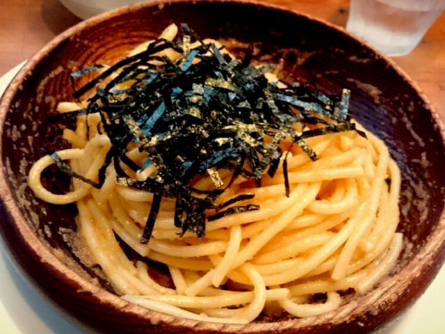 イカ明太子パスタ_パンコントマテ赤坂店