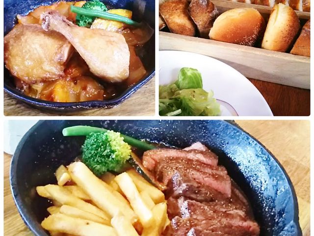 お料理とパン_ポンレヴェック