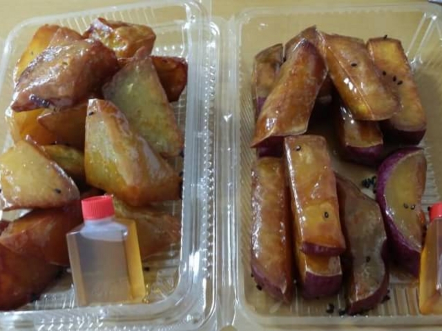 二種類の大学芋_吉芋