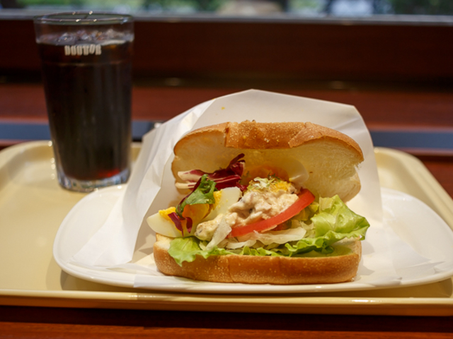サンドイッチも美味しい_ドトールコーヒーショップ 宮城県庁店(GOURMET COFFEE DOUTOR)
