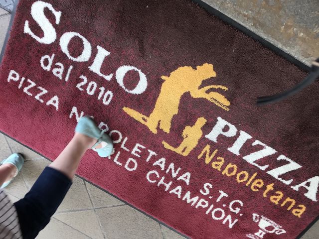 美味しかったです。_SOLO PIZZA