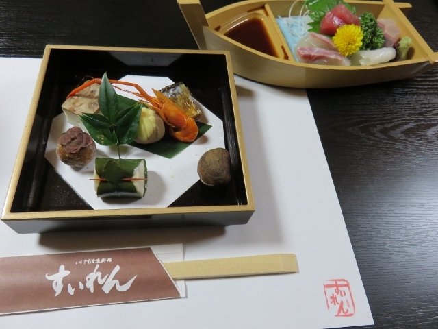 前菜&お刺身_すいれん