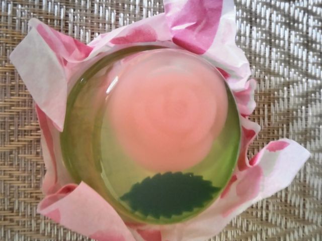 『お花のゼリー』。_菓子司 源吉兆庵 松濤