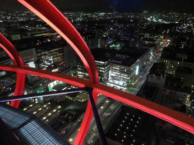夜の京都タワー_ニデック京都タワー