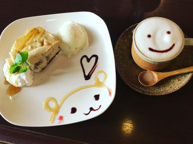 ケーキセット_Cafe Pu-rin