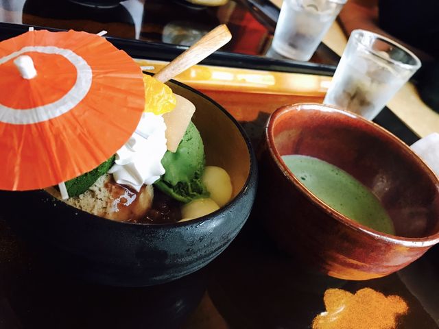 抹茶_eX cafe 京都嵐山本店