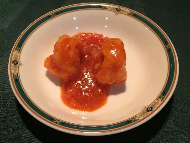 エビチリ_中国料理 桃李 ホテル日航つくば