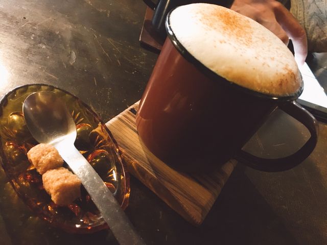 カプチーノが美味しい(*^^*)_カルジーナ