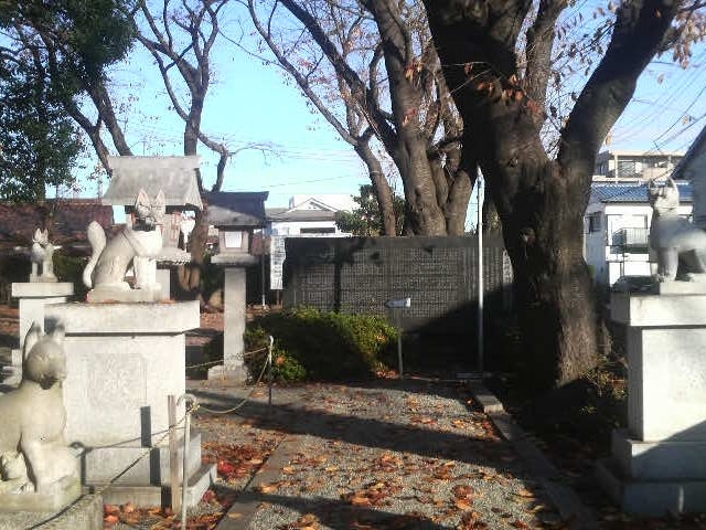 桜森稲荷神社の参道_桜森稲荷神社