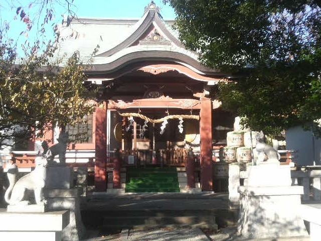 桜森稲荷神社の拝殿_桜森稲荷神社