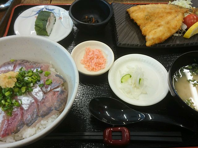 鯵は身が肉厚でした_沼津 内浦漁協直営いけすや
