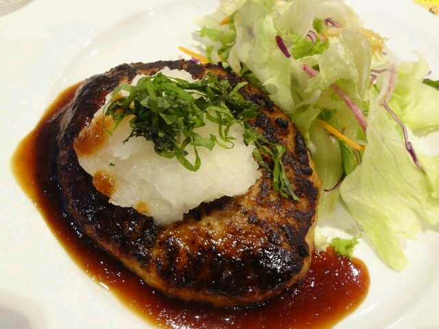 おろしハンバーグ美味しいです。_ガスト 結城店