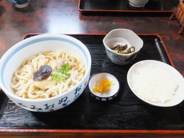 満願うどん定食_富岡屋