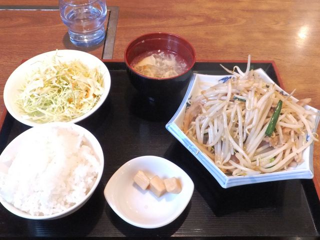 日替わり定食:味はいいけど、ちょっと少ない。_瑞福祥 伊賀町本店