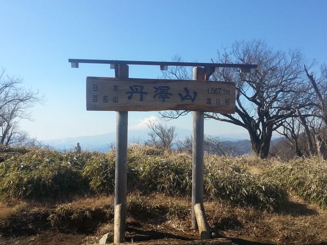 山頂!_丹沢山