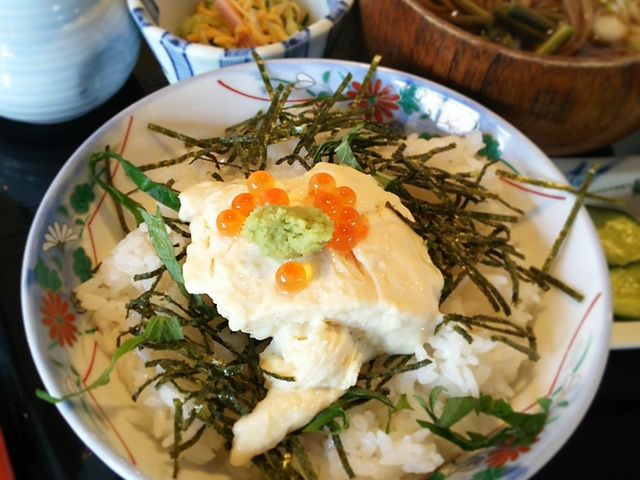 汲み上げゆば丼_レストハウスゆのさわ