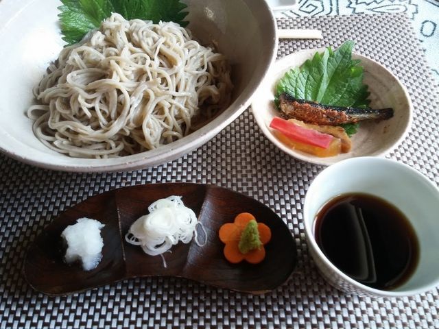 蕎麦ランチ_茶房 山帰来