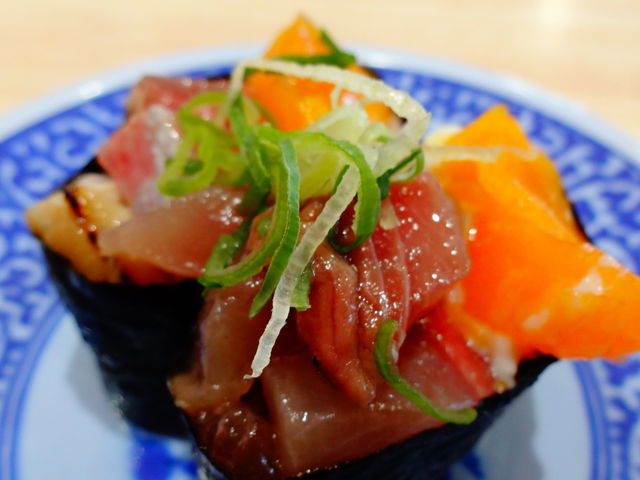 まぐろユッケ_無添くら寿司 清瀬店