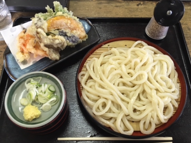 野菜天ぷらうどん_だるまや