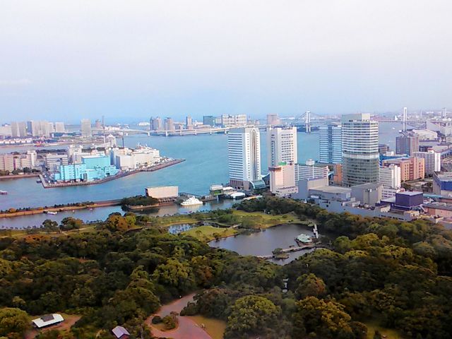浜離宮やレインボーブリッジが眺められます_風花